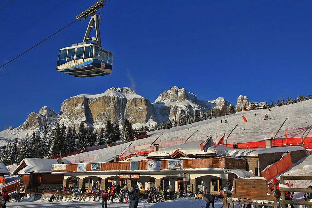 Hotel Club Regina E Fassa Mazzin Exteriér fotografie